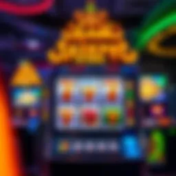 Visual representation of a jackpot king slot machine featuring vibrant graphics and intricate designs.